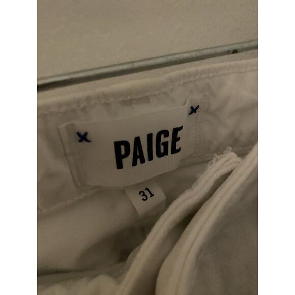 PAIGE Mid Rise Edgemont straight jeans gold coast -31 - Picture 6 of 7